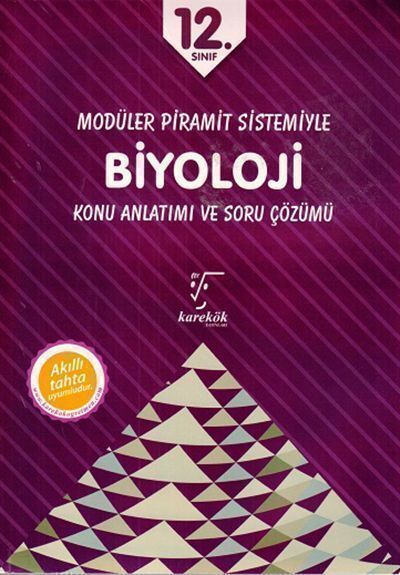 Karekök Yayınları 12. Sınıf Biyoloji Konu Anlatımı ve Soru Çözümü