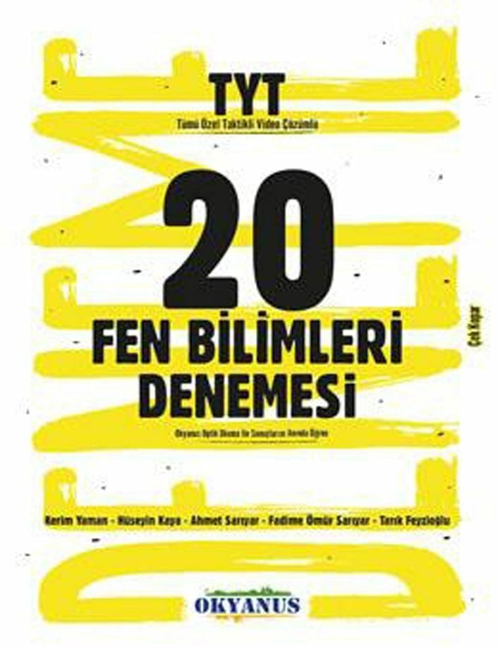Okyanus Yayınları TYT Fen Bilimleri 20 Denemesi
