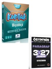 Paraf 2027 AYT Biyoloji Kontak Konu Takip Denemeleri+ EVP Akademi Paragraf