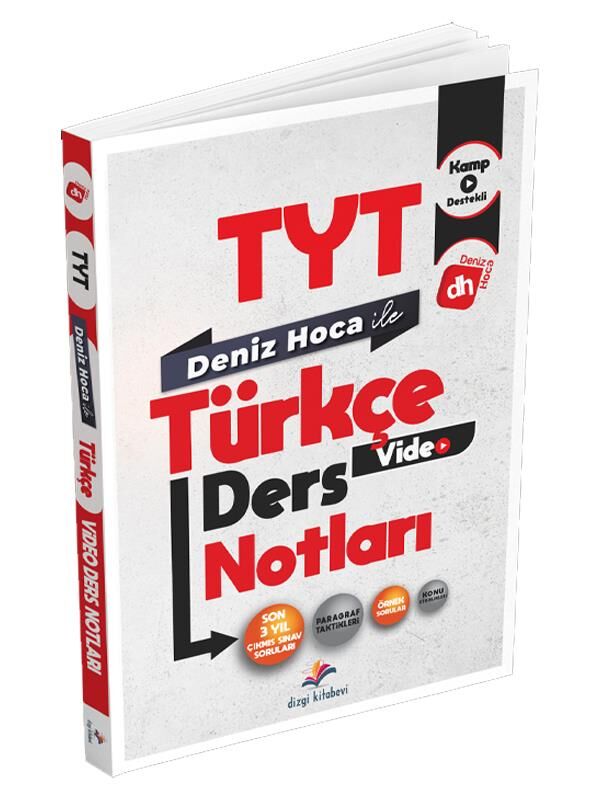 Dizgi Kitap YKS TYT Türkçe Video Ders Notları Dizgi Kitap
