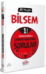 Editör Yayınları 1. Sınıf BİLSEM Hazırlık Jet Plus Çıkması Muhtemel Sorular