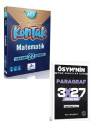Paraf 2027 AYT Matematik Kontak Konu Takip Denemeleri+ EVP Akademi Paragraf