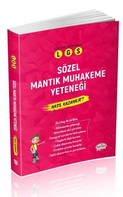 Editör Yayınları LGS Sözel Mantık Muhakeme Yeteneği Nasıl Kazanılır