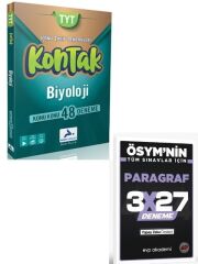 Paraf 2027 TYT Biyoloji Kontak Konu Takip Denemeleri+ EVP Akademi Paragraf