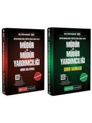 Pegem 2025 MEB EKYS Müdür ve Yardımcılığı Konu + Soru Bankası 2 li Set Pegem Akademi Yayınları