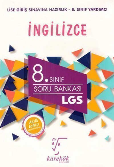Karekök Yayınları 8. Sınıf LGS İngilizce Soru Bankası