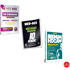 Benim Hocam 2026 MEB AGS Mevzuat 40 Branş Deneme & AGS Mevzuat Deneme Seti
