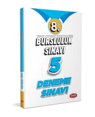 Data Yayınları 8. Sınıf Bursluluk Sınavı 5 Deneme Sınavı PYBS - İOKBS