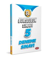 Data Yayınları 8. Sınıf Bursluluk Sınavı 5 Deneme Sınavı PYBS - İOKBS