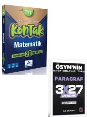 Paraf 2027 TYT Matematik Kontak Konu Takip Denemeleri+ EVP Akademi Paragraf