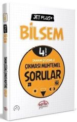 Editör Yayınları 4. Sınıf BİLSEM Hazırlık Jet Plus Çıkması Muhtemel Sorular