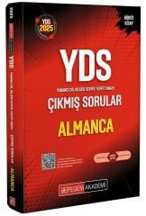 Pegem 2025 YDS Almanca Çıkmış Sorular Çözümlü Pegem Yayınları