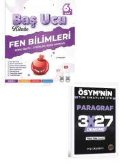 NARTEST 2027  6. SINIF FEN BİLİMLERİ BAŞ UCU KİTABI MAARİF MODELİ+ EVP Akademi Paragraf