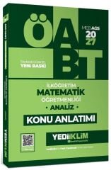 Yediiklim 2027 ÖABT MEB-AGS İlköğretim Matematik Öğretmenliği Analiz Konu Anlatımı