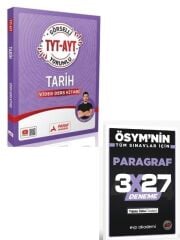 Paraf 2027 TYT AYT Görselli Yorumlu Tarih Video Ders Kitabı+ EVP Akademi Paragraf