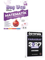 NARTEST 2027 6. SINIF MATEMATİK BAŞ UCU KİTABI MAARİF MODELİ+ EVP Akademi Paragraf