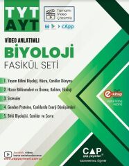 Çap Üniversiteye TYT AYT Hazırlık Biyoloji Fasikülü Seti