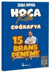 Hoca Kafası 2026 KPSS Coğrafya 15 Deneme Çözümlü - Akın Arslan Hoca Kafası Yayınları