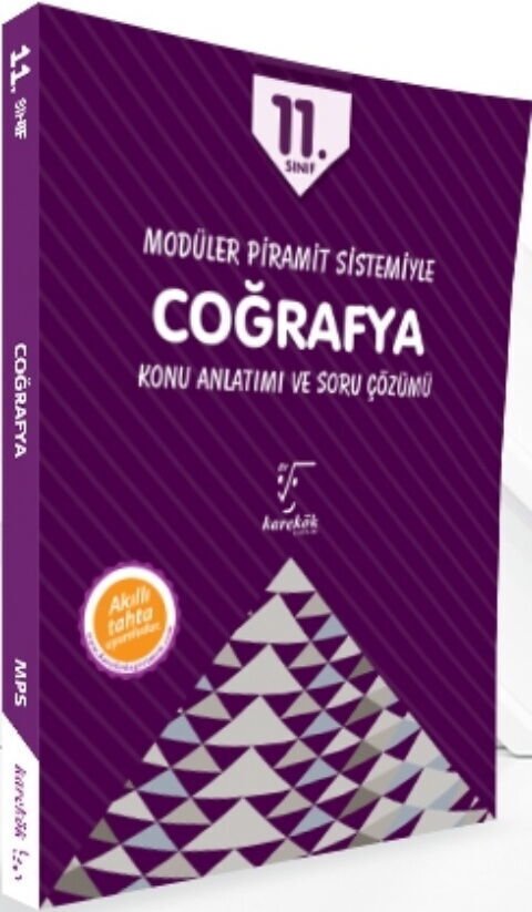 Karekök Yayınları 11. Sınıf Coğrafya Konu Anlatımı ve Soru Çözümü