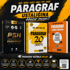 Paragrafı Sevdiren Hoca TYT AYT MSÜ KPSS ALES DGS Paragraf Soru Bankası & Paragraf Çıkmış Sorular & Ezberbozan Paragraf Deneme Seti