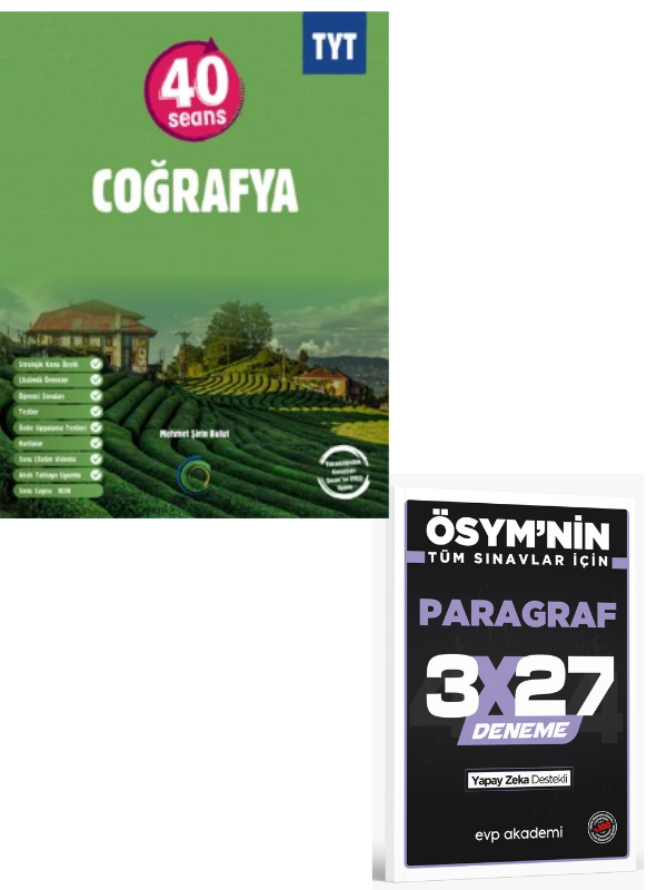 Okyanus 2027 TYT 40 Seans Coğrafya+ EVP Akademi Paragraf