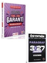 Paraf 2027 TYT Paragraf Z Takımı 10 Günde Temel Atma Garanti Video Ders Kitabı+ EVP Akademi Paragraf