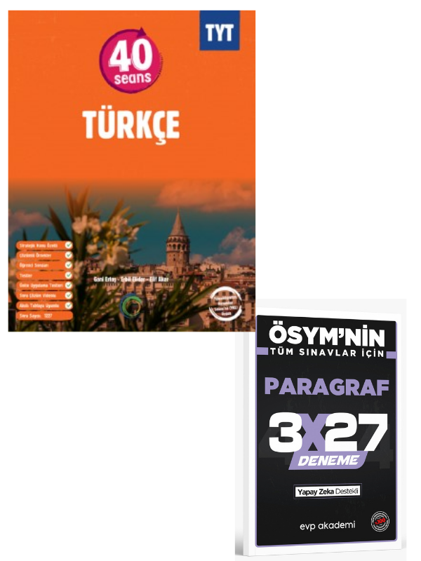Okyanus 2027 TYT 40 Seans Türkçe+ EVP Akademi Paragraf
