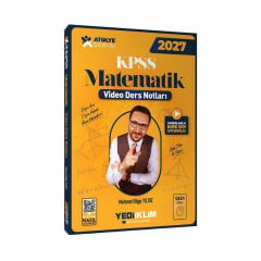 Yediiklim 2027 KPSS Matematik Atölye Video Ders Notları - Mehmet Bilge Yıldız