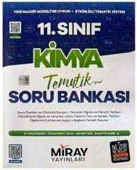 2027 Miray 11. Sınıf Kimya Tematik Maarif Modeli Soru Bankası Çözümlü