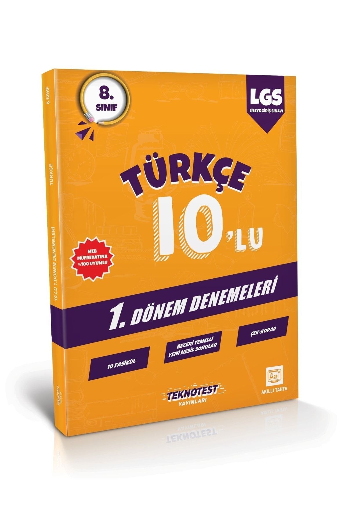 8. Sınıf 1. Dönem Lgs 10'lu Türkçe Denemeleri