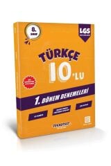 8. Sınıf 1. Dönem Lgs 10'lu Türkçe Denemeleri