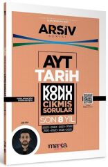 Marka 2026 YKS AYT Tarih Çıkmış Sorular Son 8 Yıl Konu Konu Tıpkı Basım Arşiv Serisi Çözümlü Marka Yayınları