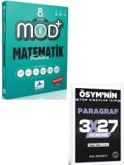 Paraf 2027 8. Sınıf Matematik MOD Fasikülleri+ EVP Akademi Paragraf