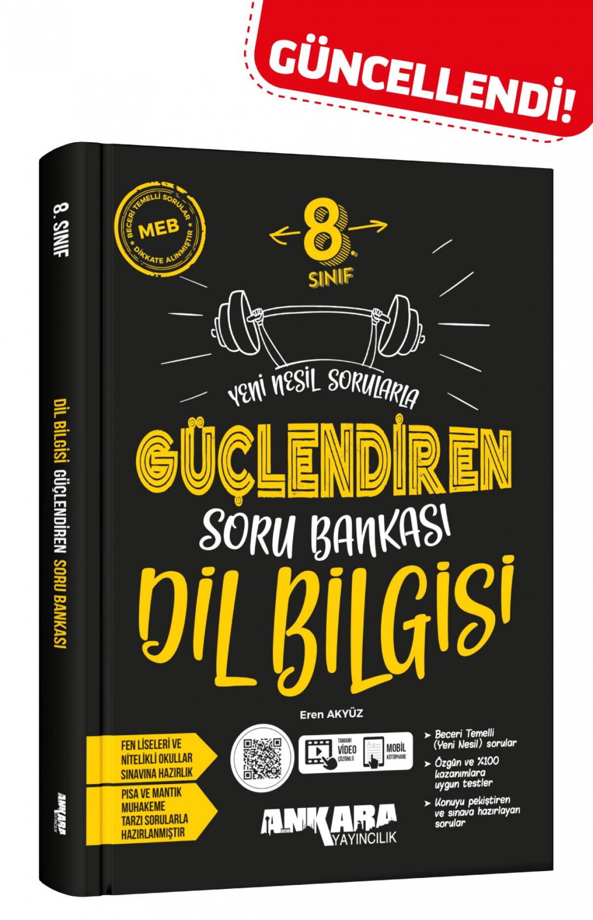 Ankara Yayıncılık 8. Sınıf Dil Bilgisi Güçlendiren Soru Bankası