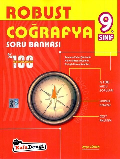 Kafa Dengi Yayınları 9. Sınıf Coğrafya Robust Soru Bankası