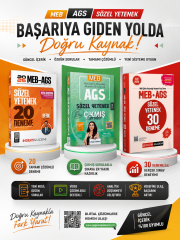 Dizgi Kitap 2026 MEB AGS Sözel Yetenek Çıkmış Sorular & MEB AGS Sözel Yetenek Deneme İndeks+Pegem Süper Set