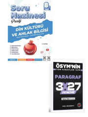 NARTEST 2027  8. SINIF DİN KÜLTÜRÜ VE AHLAK BİLGİSİ SORU HAZİNESİ+ EVP Akademi Paragraf
