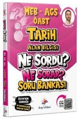 Dizgi Kitap ÖABT MEB-AGS Tarih Ne Sordu Ne Sorar Soru Bankası Çözümlü - Selami Yalçın Dizgi Kitap Yayınları