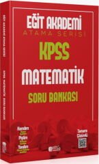 Eğit Akademi KPSS Matematik Atama Serisi Soru Bankası