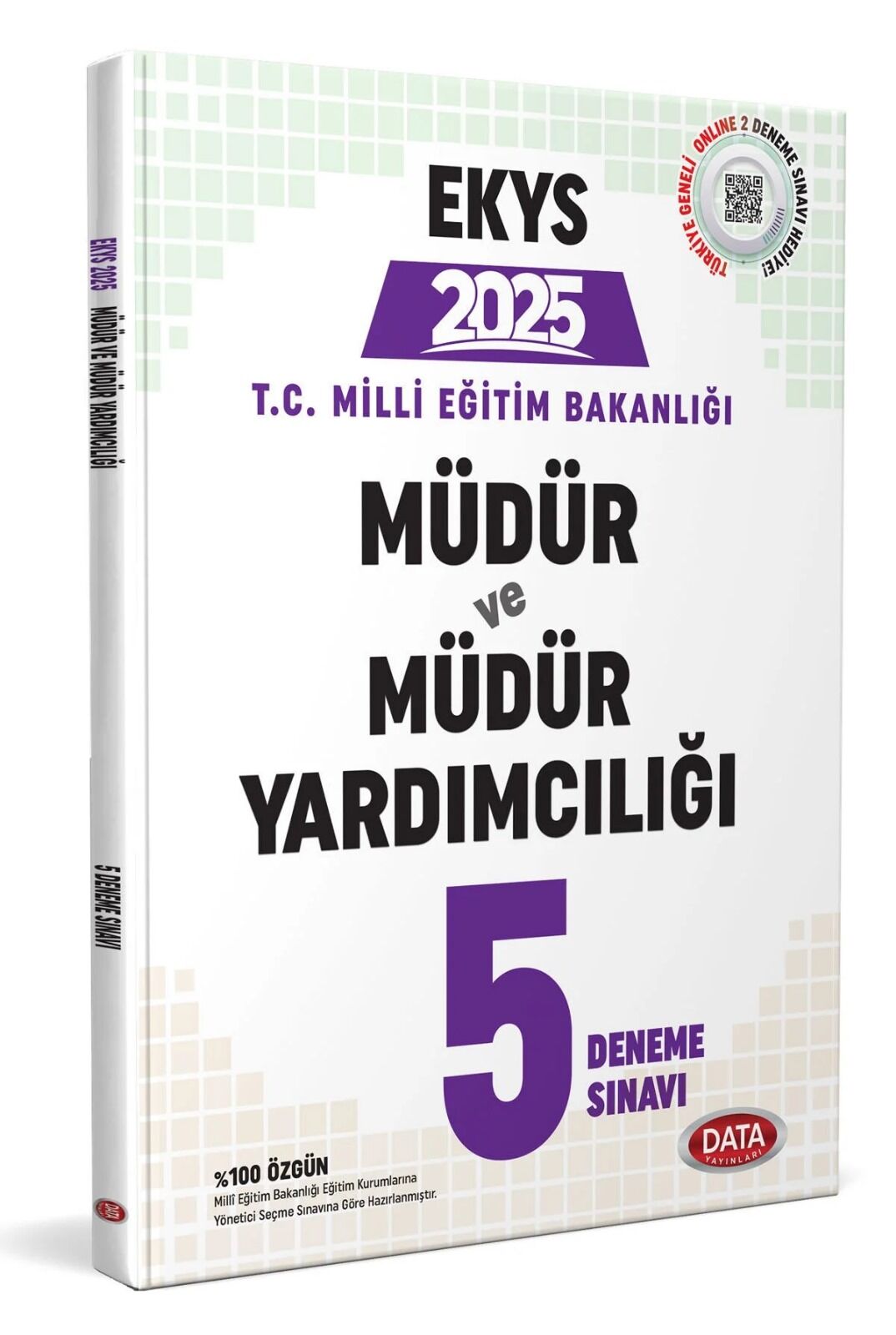 Data Yayınları 2025 EKYS Müdür ve Müdür Yardımcılığı 5 Deneme Sınavı