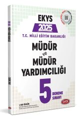 Data Yayınları 2025 EKYS Müdür ve Müdür Yardımcılığı 5 Deneme Sınavı