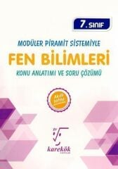Karekök Yayınları 7. Sınıf Modüler Piramit Sistemiyle Fen Bilimleri Konu Anlatımı ve Soru Çözümü