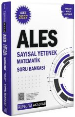Pegem 2027 ALES Matematik Sayısal Yetenek Soru Bankası Çözümlü Pegem Akademi Yayınları