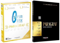 Üç Dört Beş + Marka 2027 YKS TYT AYT KPSS Paragraf Sıfır Risk Soru Bankası 2 li Set - Hamza Kaya Üç Dört Beş + Marka Yayınları