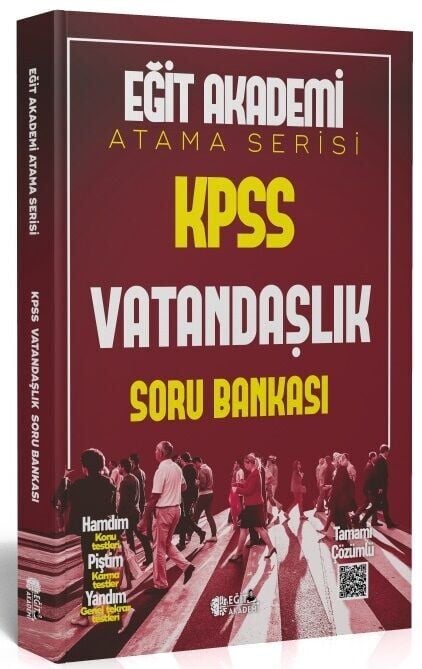 Eğit Akademi 2026 KPSS Vatandaşlık Atama Serisi Soru Bankası Eğit Akademi