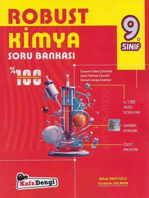 Kafa Dengi Yayınları 9. Sınıf Kimya Robust Soru Bankası