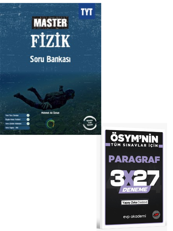 Okyanus 2027 TYT Fizik Master Soru Bankası+ EVP Akademi Paragraf