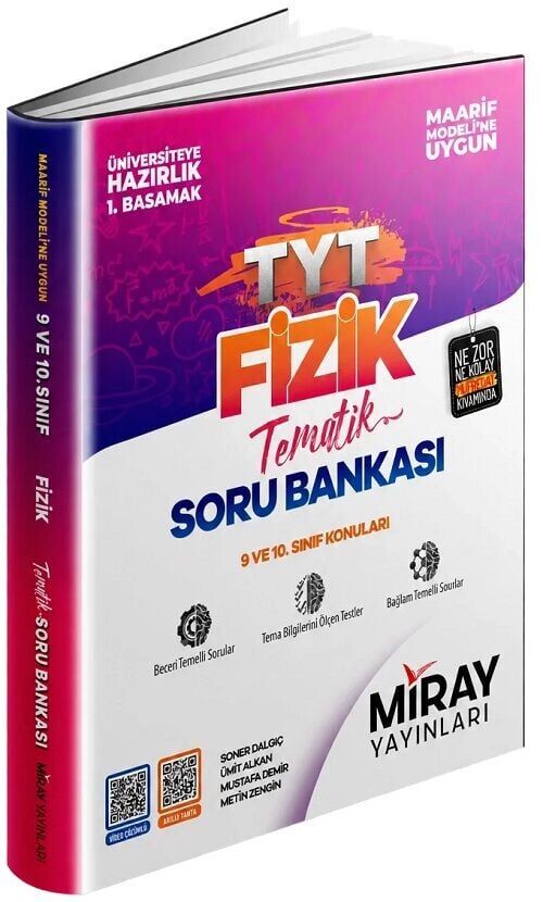 2027 Miray YKS TYT Fizik Tematik Maarif Modeli Soru Bankası