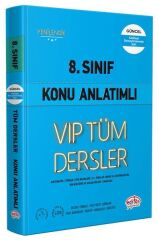 Editör Yayınevi 8. Sınıf VIP Tüm Dersler Konu Anlatımlı Mavi Kitap