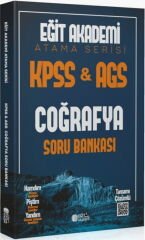 Eğit Akademi KPSS AGS Coğrafya Atama Serisi Soru Bankası